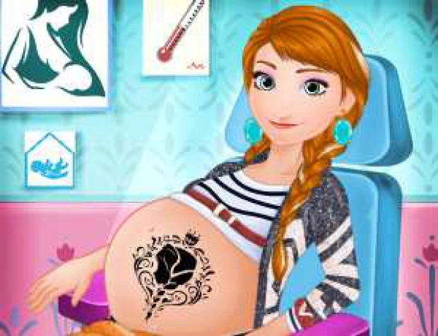 Гра: Догляд за татуюванням вагітності Анни