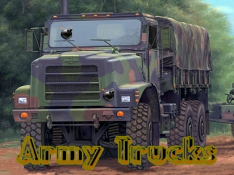 Гра: Армійські вантажівки Приховані предмети