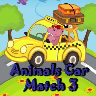 Гра: Автомобілі з домашніми тваринами 3 в ряд