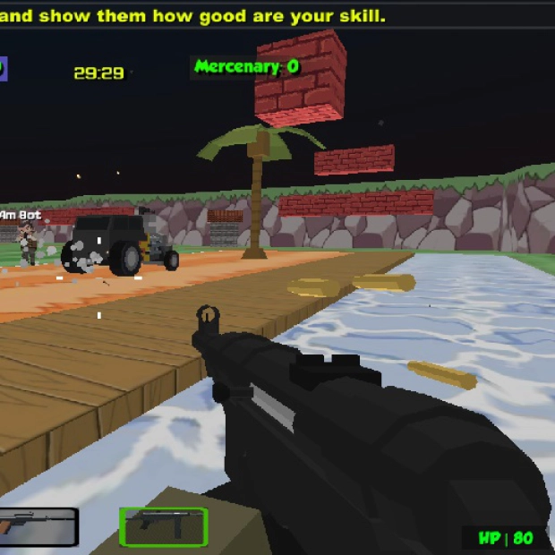 Гра: Блоковий Бойовий Удар Зомбі Багатокористувацька гра