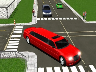 Гра: Водіння автомобіля на лімузині у великому місті 3D