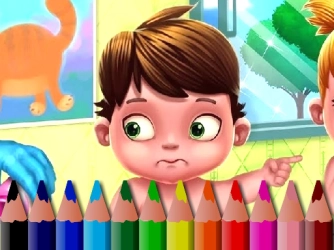 Гра: Дитяча книжка-розмальовка BTS