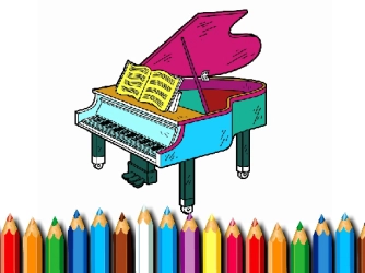 Гра: Книжка-розмальовка для фортепіано BTS