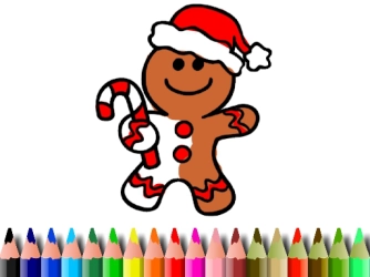 Гра: Різдвяне печиво BTS Книжка-розмальовка