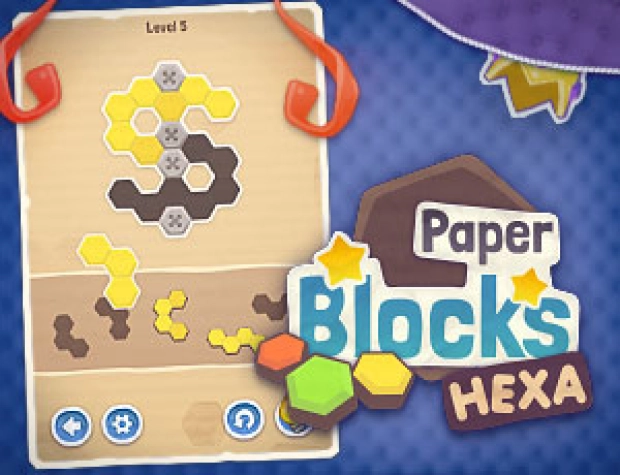 Гра: Паперові блоки Hexa