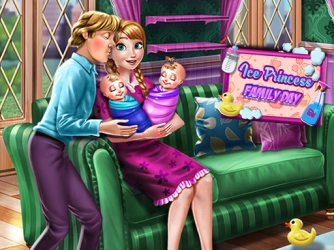 Гра: День сім'ї крижаної принцеси