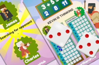 Гра: Дитяча розвиваюча гра «Математика і кості»