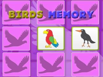Гра: Дитяча пам'ять з птахами
