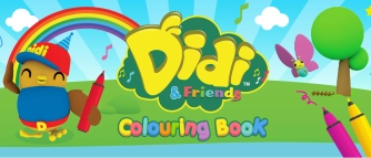 Гра: Книжка-розмальовка Діді та друзі