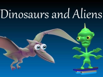 Гра: Динозаври та інопланетяни