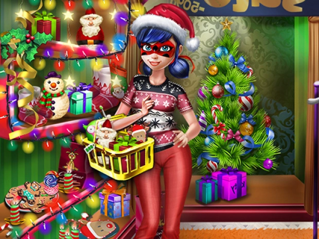 Гра: Різдвяний шопінг «Дівчина в пунктир»