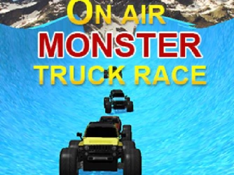 Гра: Гонки на вантажівках монстрів у повітрі
