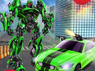 Гра: Гранд Робот Автомобіль Трансформація 3D Гра