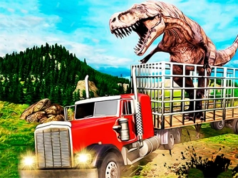 Гра: Вантажівка для перевезення динозаврів юрського періоду