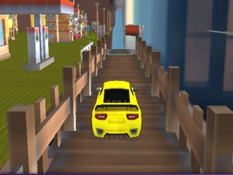Гра: Випробування водінням автомобіля на неможливій трасі