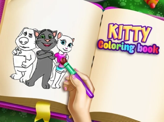Гра: Книжка-розмальовка Кітті