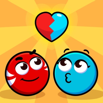Гра: Червоний і синій Купідон М'яч Любов