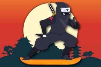 Гра: Lava And Ninja Skateboard