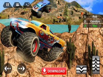 Гра: Mega Truck Race Гоночна гра Monster Truck