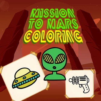 Гра: Місія на Марс: Книжка-розмальовка