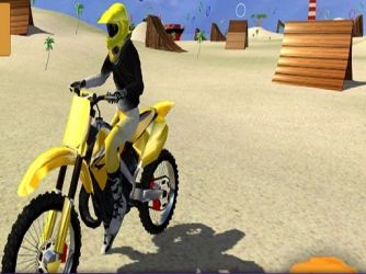 Гра: Пляжний трюк на мотоциклі
