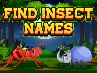 Гра: Знайдіть назви комах