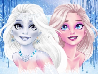 Гра: Новий макіяж снігової королеви Елізи
