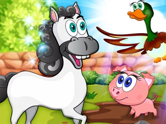 Гра: Дресирування сільськогосподарських тварин: розвиваючі ігри для дітей