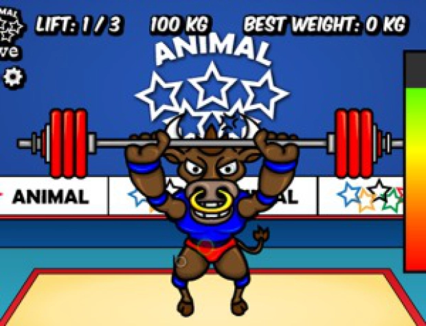 Гра: Олімпіада тварин - Важка атлетика