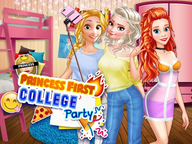Гра: Перша вечірка в коледжі принцеси