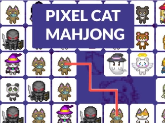Гра: Піксельний кіт Маджонг