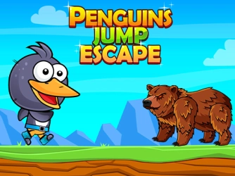 Гра: Втеча зі стрибка пінгвіна