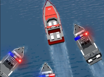 Гра: Погоня на поліцейському човні
