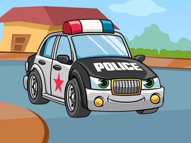 Гра: Поліцейські автомобілі Пазл