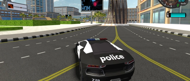 Гра: Поліцейські каскадерські автомобілі
