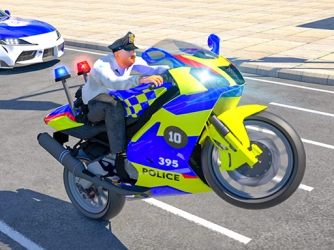 Гра: Поліцейський Мотоцикл Трюкові Гонки