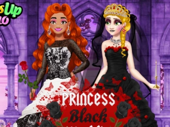 Гра: Чорна весільна сукня принцеси