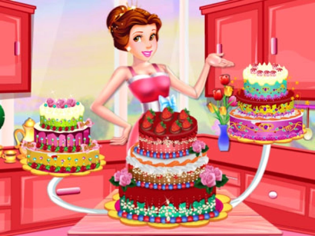 Гра: Декор солодкого торта принцеси Деде