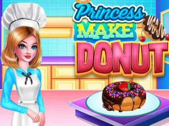 Гра: Принцеса готує пончик