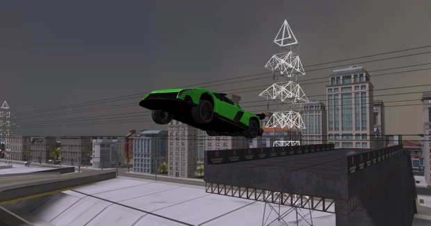 Гра: Проект Симулятор Фізики Автомобіля: Лос-Анджелес