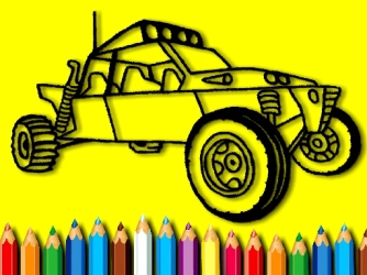 Гра: Книжка-розмальовка BTS Rally Car