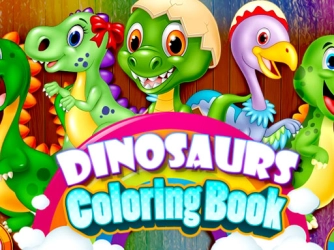 Гра: Розмальовка Динозаври