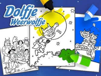 Гра: Розмальовка Dolfje Weerwolfje
