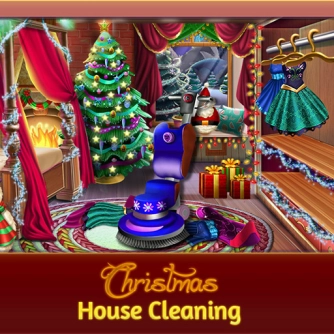 Гра: Прибирання різдвяного будинку