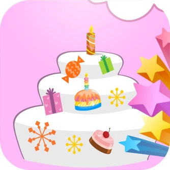 Гра: Декор торта з днем народження