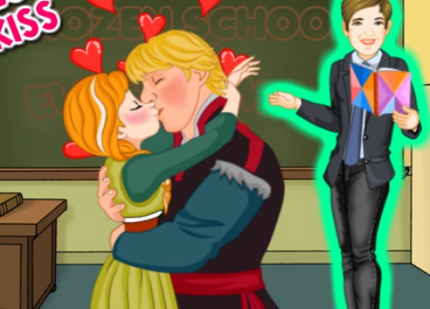 Гра: Шкільний поцілунок крижаної принцеси
