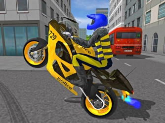 Гра: Поліцейський симулятор гонок на мотоциклах 3D