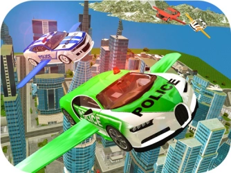 Гра: Симулятор літаючої поліцейської машини