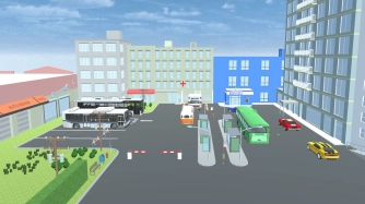 Гра: Симулятор паркування міського автобуса 3D