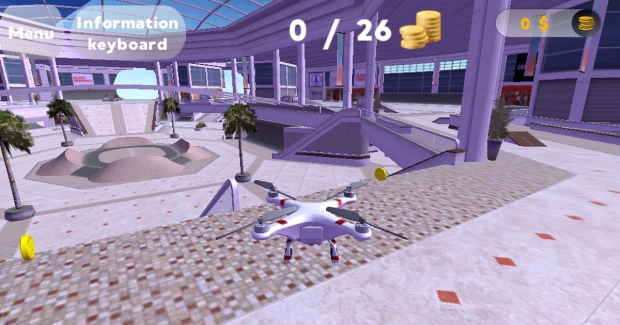Гра: Симулятор польоту дрона